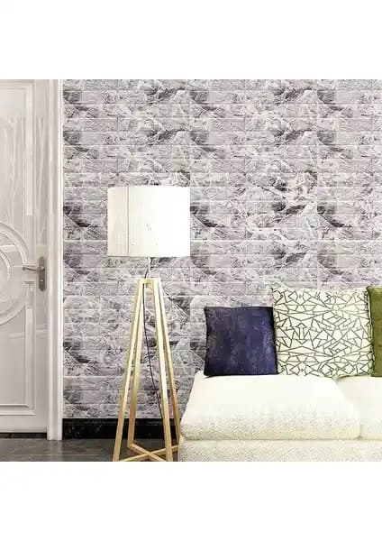 Renkli Duvarlar 70x38cm Modern ve Pratik 3D Duvar Paneli Dekorasyon Çözümü