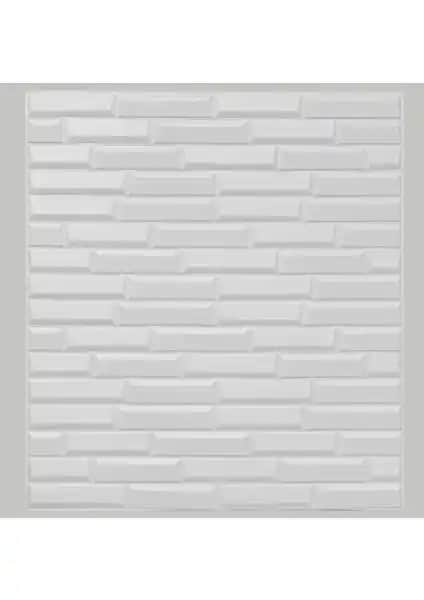 Renkli Duvarlar Kendinden Yapışkanlı Beyaz Opak Panel NW55 Modern Dekorasyon Çözümü