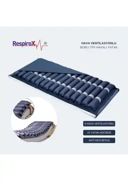 Respirox Hava Ventilasyonlu Boru Tipi Hasta Yatakları Yara Önleyici Konfor ve Güvenlik Sağlar