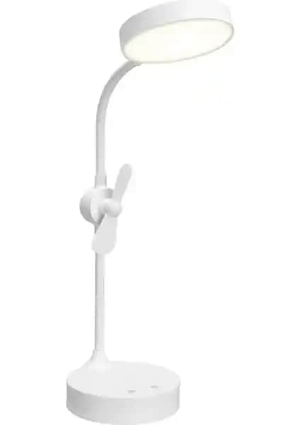 S-link SL-8740 Çok Fonksiyonlu Masa Lambası ve Fanlı Makiyaj Aynası