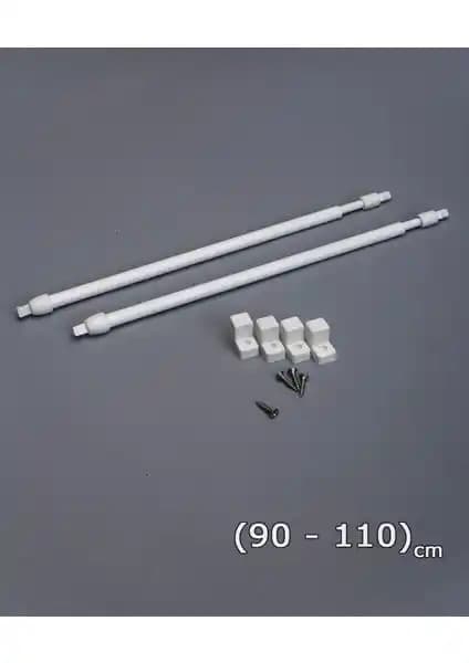 Şahinsoy 90-110 cm Ayarlanabilir Briz Çubuğu Ev Dekorasyonuna Uygun