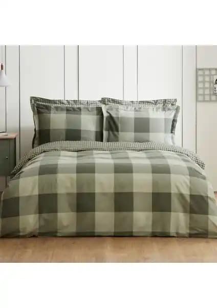 Sarah Anderson Saraha Anderson York Tek Kişilik Haki Nevresim Takımı Detayları ve Özellikleri