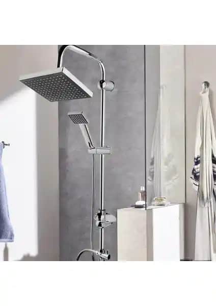 Senka Marsoni Kare Robot Duş Seti Modern ve Fonksiyonel Tasarımıyla Banyo Dekorasyonunu Tamamlar