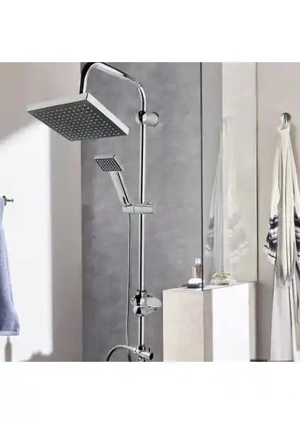 Senka Marsoni Kare Robot Duş Seti Modern ve Fonksiyonel Tasarımıyla Banyo Dekorasyonunu Tamamlar