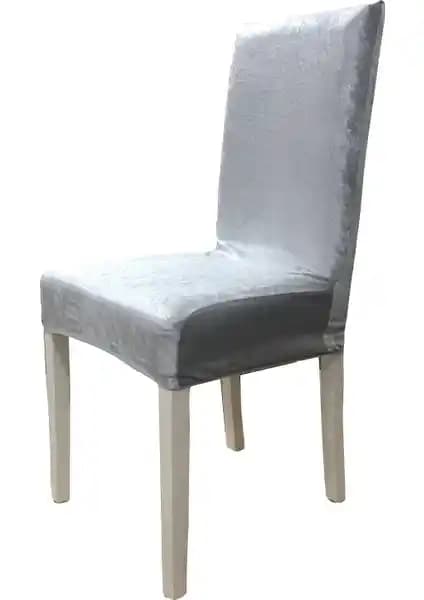 Sera Home İpek Kadife Likralı Sandalye Kılıfı Modern ve Şık Ev Dekorasyonu İçin