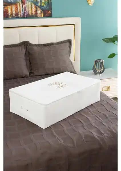 Serstil Mega Boy Baza Altı Beyaz Hurç: Dayanıklı ve Pratik Yatak Altı Depolama Çözümü