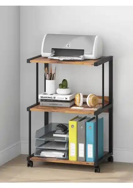 Servetavcı Raflı Yazıcı Sehpası: Dayanıklı ve Pratik Ofis ve Ev Kullanımı İçin