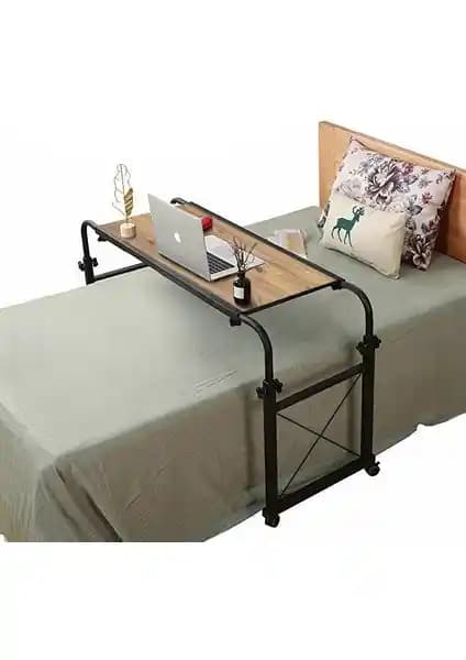 Servetavcı Tek Kişilik Yatak Masası - Ayarlanabilir ve Tekerlekli Tasarımıyla Fonksiyonellik
