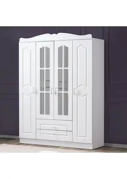 Setay MDF Yüzey Gardırop Modern Tasarım ve Fonksiyonellik ile Dayanıklı Depolama Çözümü