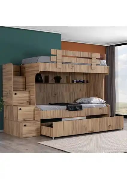 Setay Viva Yavrulu Ranza: Güvenli ve Fonksiyonel Çocuk Odası Mobilyası Özellikleri