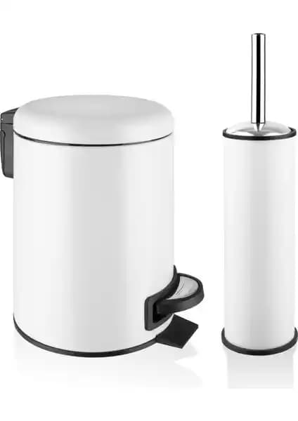 Siliwax Elit İkili Banyo Seti: Modern ve Dayanıklı Paslanmaz Çelik Tasarım