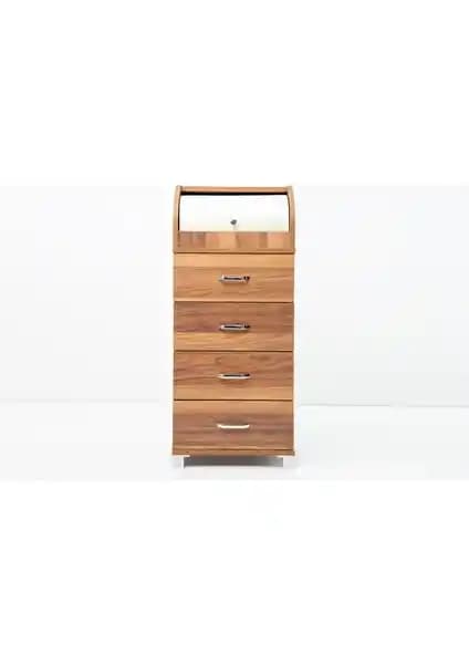 Sivas Gözde Ahşap Çekmeceli Mutfak Kiler Dolabı Dayanıklı ve Şık Tasarım