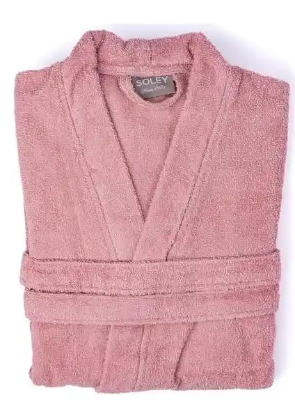 Soley %100 Pamuklu Kimono Bornoz - Yüksek Emicilik ve Şık Tasarım