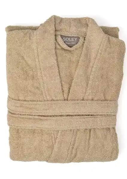 Soley %100 Pamuklu Kimono Bornoz: Yüksek Emicilik ve Şık Tasarımın Buluşması