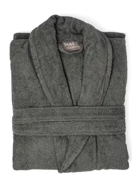 Soley Minerva %100 Pamuklu Unisex Bornoz Yüksek Kalite ve Çevre Dostu Tasarım