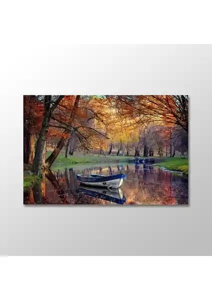 Sonbahar Manzaralı Kanvas Tablo: Estetik ve Dayanıklı Duvar Dekoru Seçenekleri
