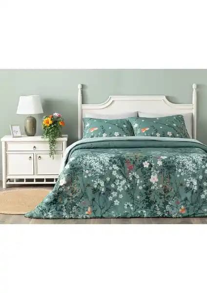 Sweet Spring Çift Kişilik Nevresim Takımı: Modern Tasarım ve Kolay Bakım Özellikleriyle Yatak Odalarına Şıklık Katıyor