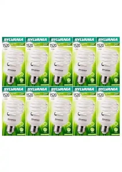 Sylvania 10'lu Paket 23W Tasarruflu Ampul ile Ekonomik ve Verimli Aydınlatma Çözümü