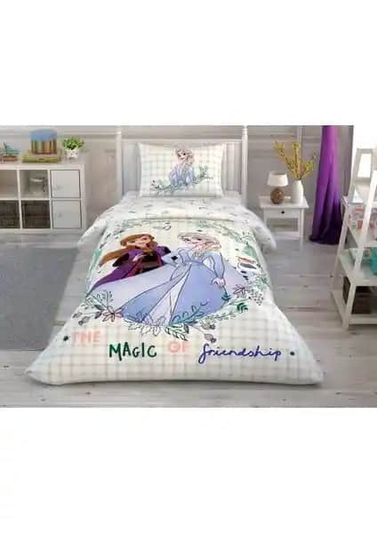 Taç Disney Frozen 2 Temalı Tek Kişilik Nevresim Takımı Detaylı İnceleme