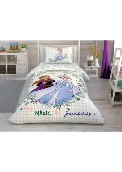 Taç Disney Frozen 2 Temalı Tek Kişilik Nevresim Takımı Detaylı İnceleme