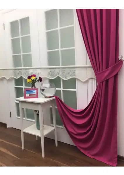 Taç Doğa Fon Perde Soft Kumaş Ekstraforlu Düz Dikiş 200x250 cm Ev Dekorasyonunun Şık ve Fonksiyonel Seçeneği