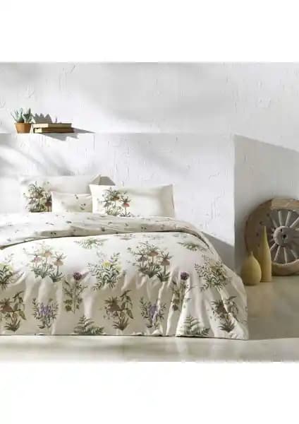 Taç Gaia Ranforce Çift Kişilik Nevresim Takımı Doğal Tasarımı ve Kalitesiyle Öne Çıkıyor