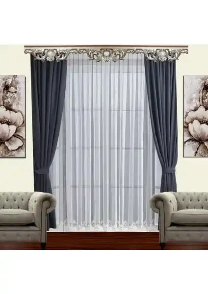 Taç Grek Etek Tül Perde: Estetik ve İşlevselliği Bir Arada Sunan Özel Tasarım Perde