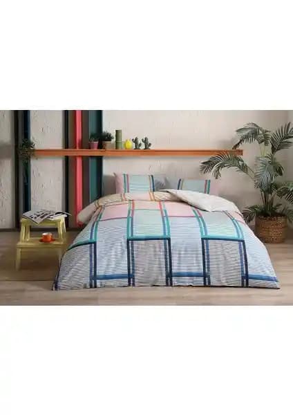 Taç Ranforce Çift Kişilik Nevresim Takımı Santana Kırmızı Estetik ve Konfor Sunar