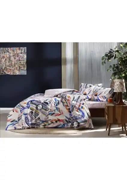 Taç Ranforce Joyful Pembe Tek Kişilik Nevresim Takımı Yatak Odası Şıklığı ve Konforu İçin