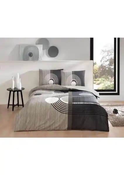 Taç Ranforce Tek Kişilik Nevresim Takımı Alex Gri: Konfor ve Şıklığın Buluşması