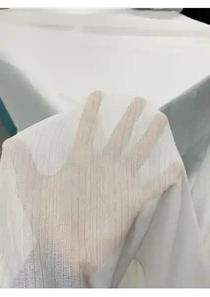 Taç Vakko Şantuklu Ekstra Gramajlı Tül Perde: Modern ve Dayanıklı Tasarım