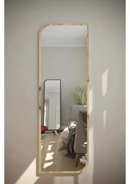 Tarz Design Beyaz Dekoratif Oval Ayna Modern İç Mekanlar İçin Şık ve Dayanıklı Tasarım