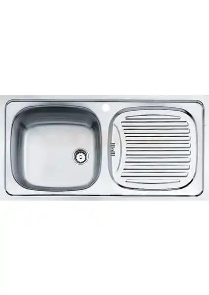 Teka EBM 45 Paslanmaz Çelik Evye Modern ve Dayanıklı Mutfak Tasarımı