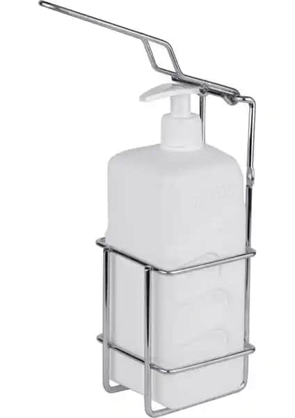 Tekno-tel EG301 Dezenfektan Aparatı Çelik ve Krom Kaplama 1 Litre Hijyen Çözümü