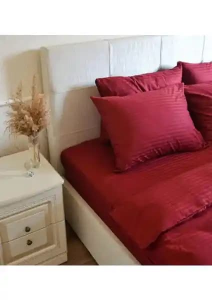 Tekstil Home Lüx Otel Serisi Tek Kişilik Pamuk Saten Nevresim Takımı