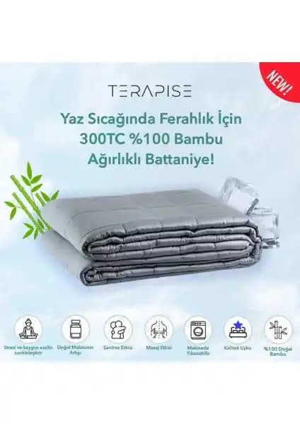 Terapise %100 Bambu Ağırlıklı Yorgan ve Battaniye: Doğal Konfor ve Sağlıklı Uyku İçin