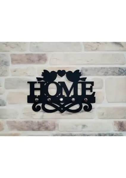 Toprak Lazer Kesim Ahşap Anahtarlık Askılığı: Şık ve Fonksiyonel Ev Dekorasyonu