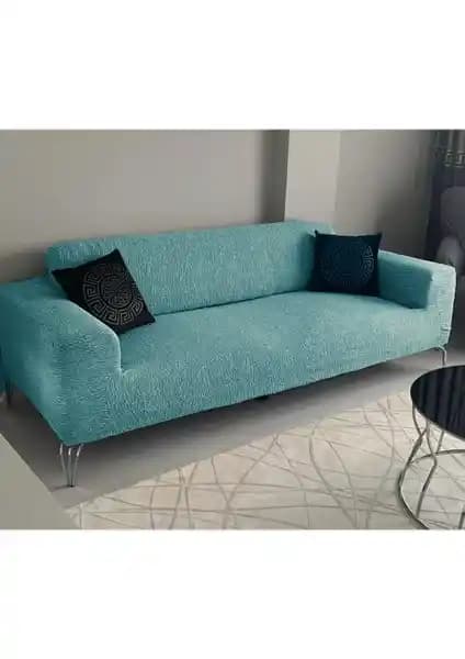 Tuchmall Jakarlı Kumaşlı Çekyat ve Kanepe Kılıfı: Şık ve Dayanıklı Tasarım