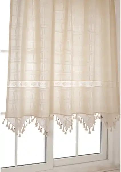 Tuncay Tekstil El Dantelli Kalın Keten Güneşlik Perde Ürün Tanıtımı ve Özellikleri