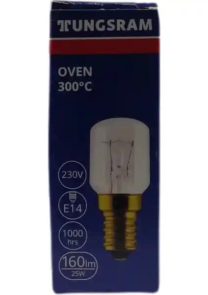 Tungsram 5 Adet 25W E14 Duy Fırın Ampulü Yüksek Performans ve Güvenilirlik