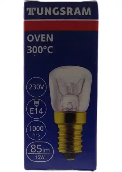 Tungsram 5'li Fırın Ampulü 15W E14 Duy Güçlü ve Güvenilir Aydınlatma Çözümü