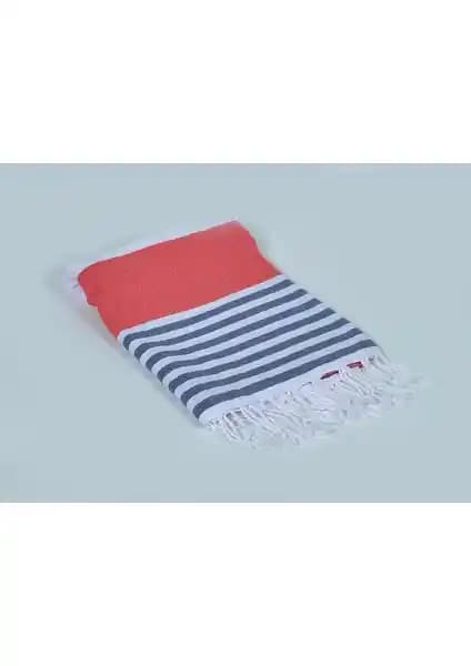 Türk Geleneksel Peştemal Ürünleri: Buldan Store Marin Kırmızı Modeli