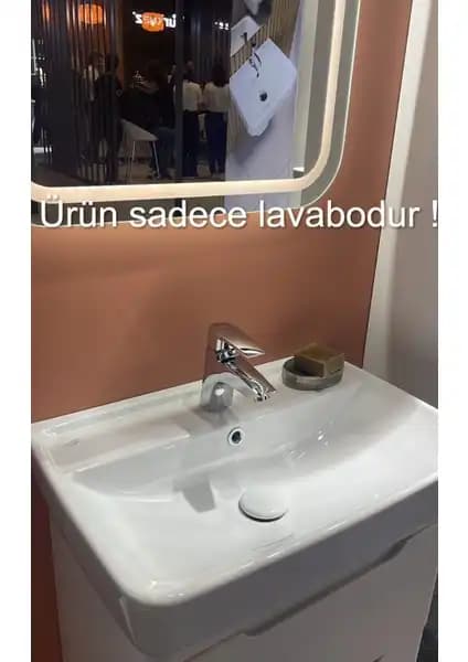 Turkuaz Seramik Cerastyle Duru Lavabo Modern ve Şık Banyo Tasarımı İçin Uygun