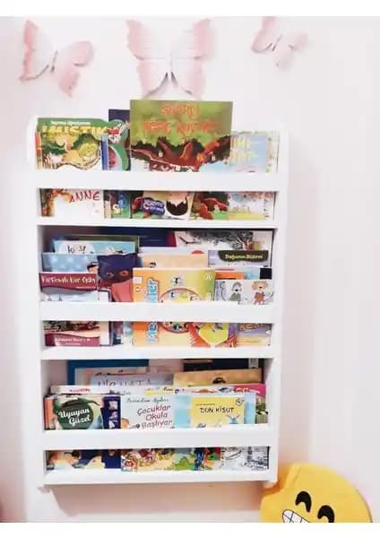 Ue Mobilya Montessori Çocuk Odası Eğitici Duvar Rafı Kitaplığı Detaylı İnceleme