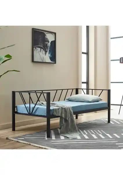 Unimet Alchera Daybed Modern ve Dayanıklı Metal Yatak Çözümü