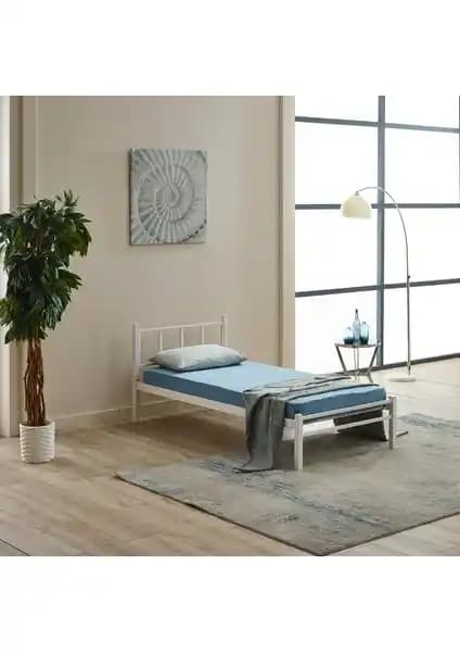 Unimet Atlas Tek Kişilik Metal Yatak Çerçevesi Modern Tasarım ve Dayanıklılık Özellikleriyle