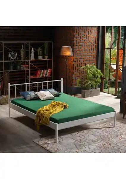 Unimet Falez-S Çift Kişilik Ferforje Metal Karyola - Modern ve Dayanıklı Tasarım