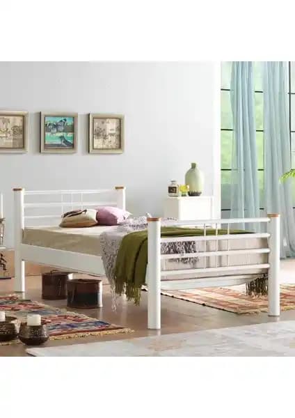 Unimet Kappis Tek Kişilik Ferforje Metal Karyola: Modern ve Dayanıklı Tasarım Çözümü