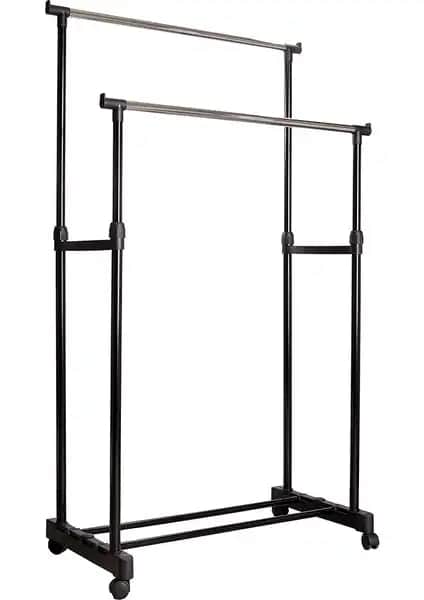 Unkatech Tekerlekli Askılık Ikili: Modern ve Pratik Depolama Çözümü