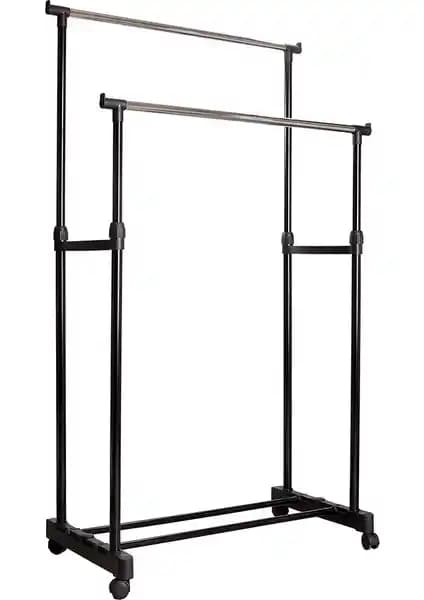 Unkatech Tekerlekli Askılık Ikili: Modern ve Pratik Depolama Çözümü